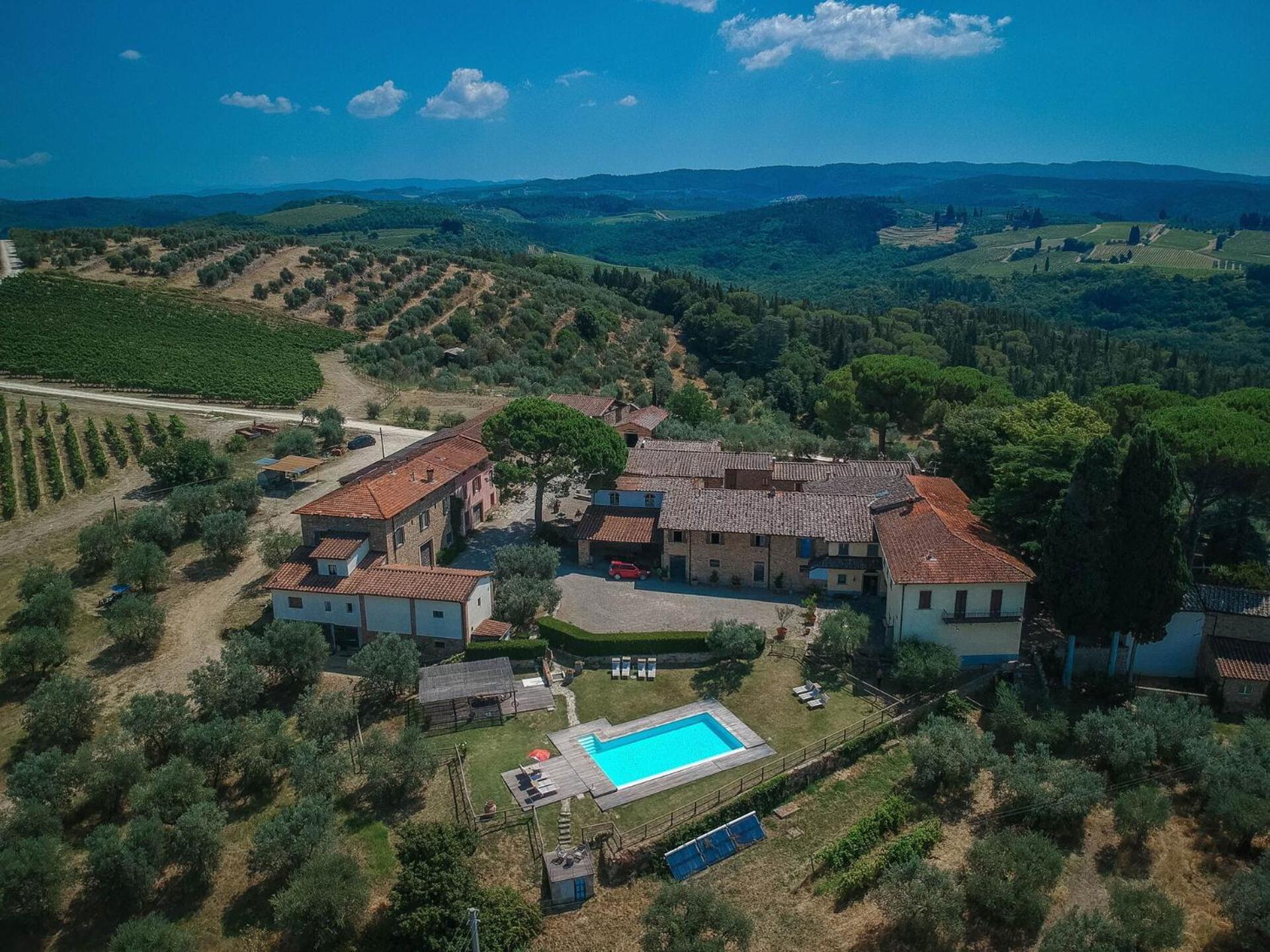 Fattoria Le Fonti Apartman Poggibonsi Kültér fotó